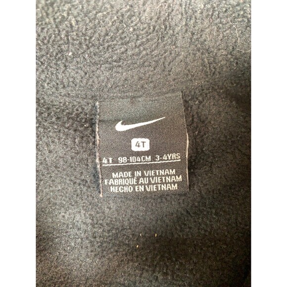Nike Kids Black Fleece Jacket - Picture 5 of 7